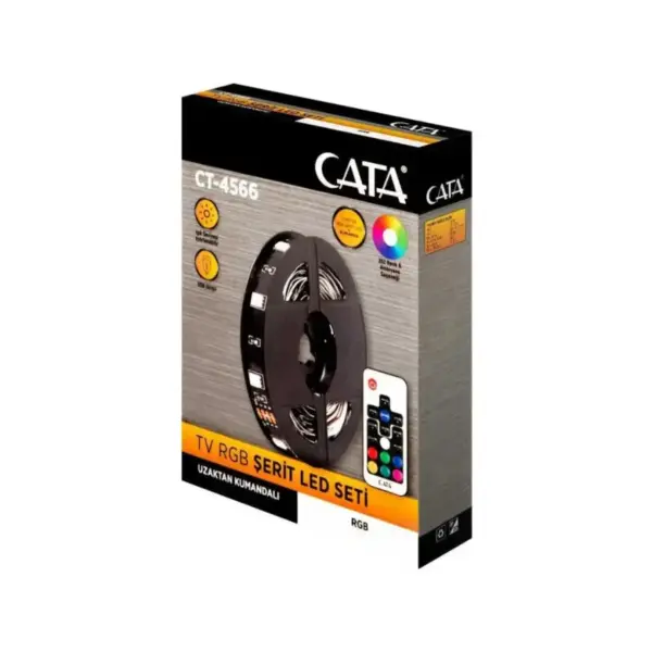 USB RGB ŞERİT LED SET (3 mt) CT-4566 USBLİ